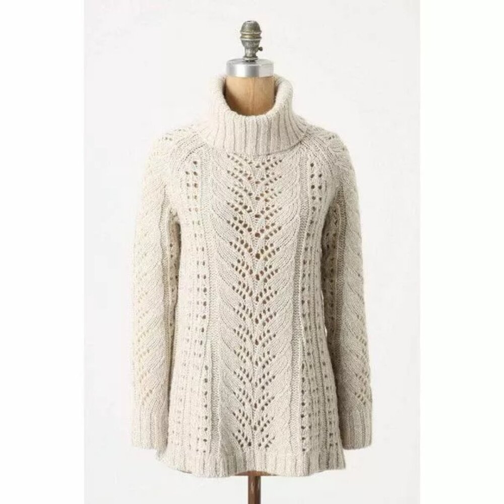 Anthropologie | Sleeping on Snow Eldora Turtleneck Sweater S